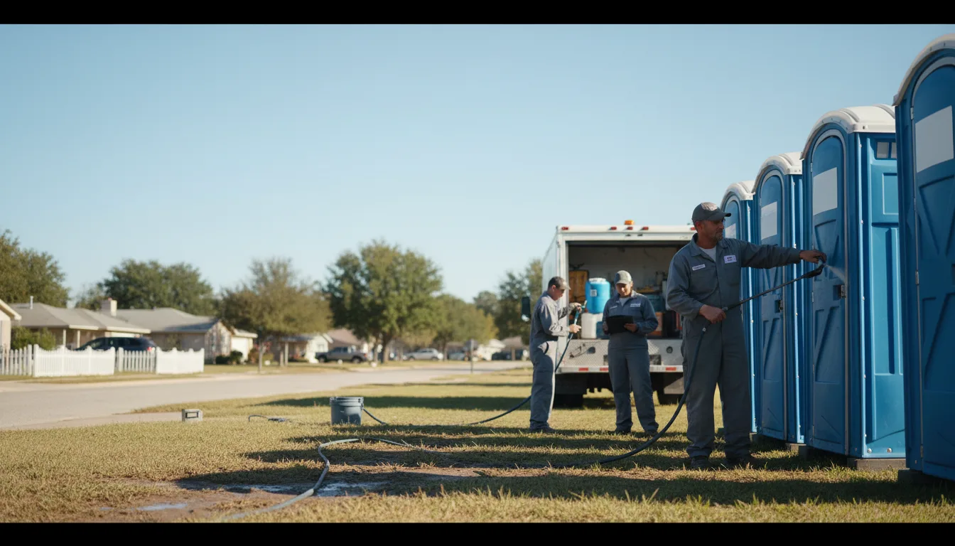 Long-Term Portable Toilet Rental in Mchenry, IL near me